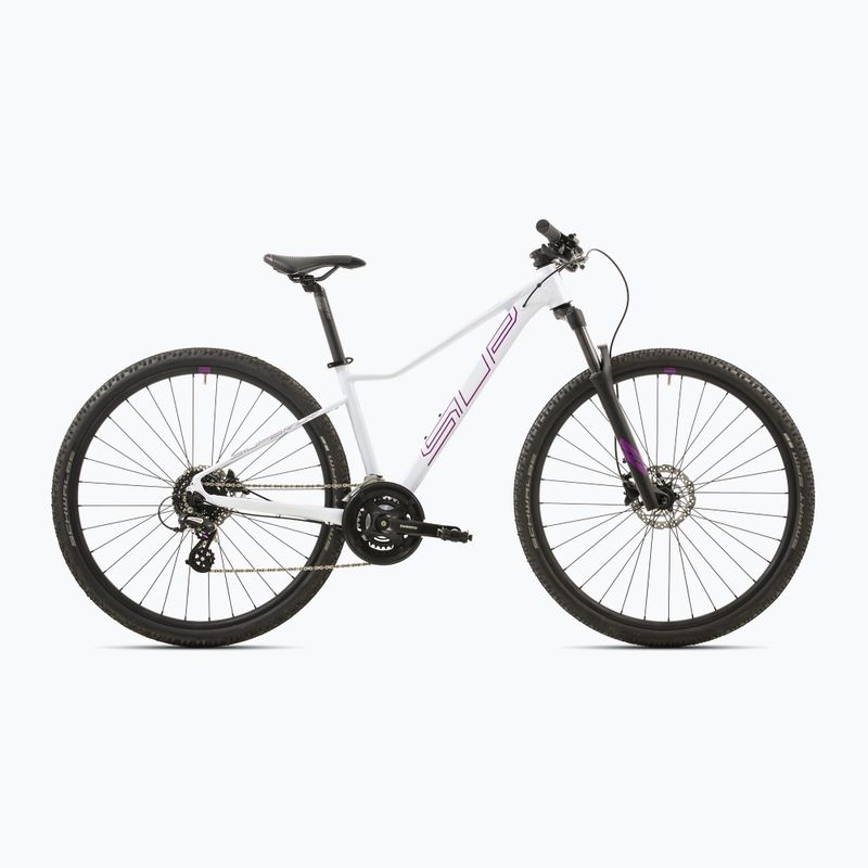 Damen-Mountainbike Superior XC 819 W glänzend weiß metallisch/violett