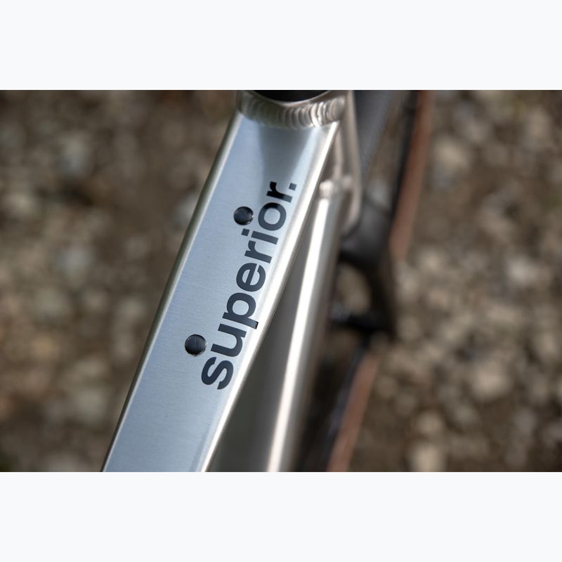 Gravelbike Superior XR 6.3 GR brush alu 5