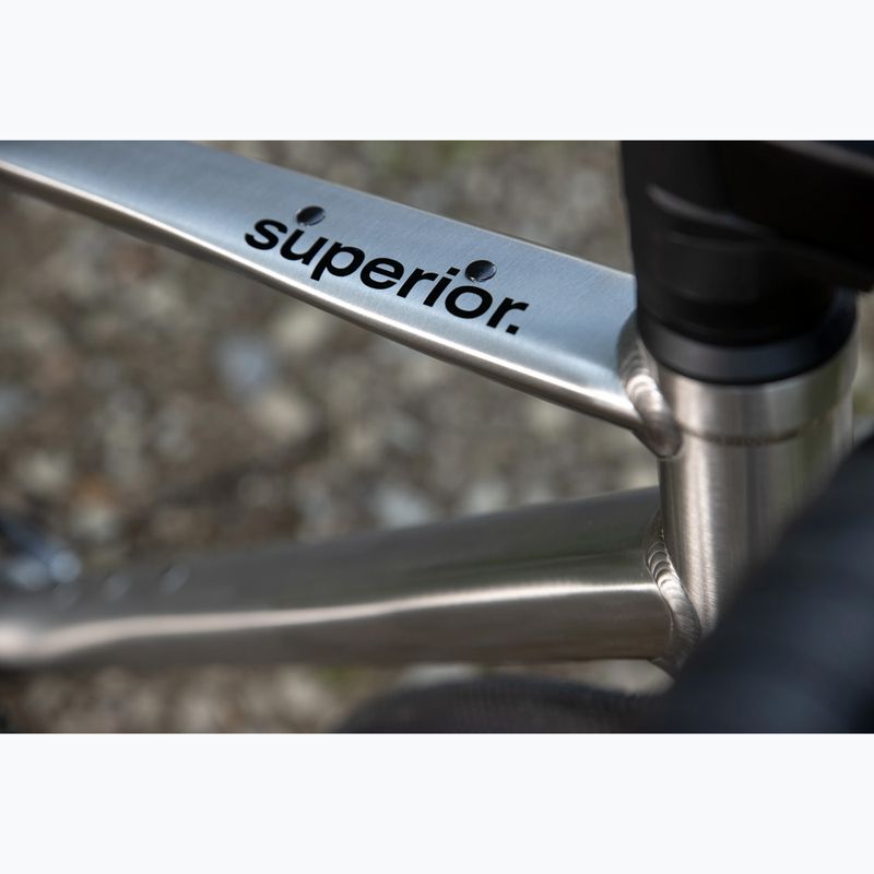 Gravelbike Superior XR 6.3 GR brush alu 6