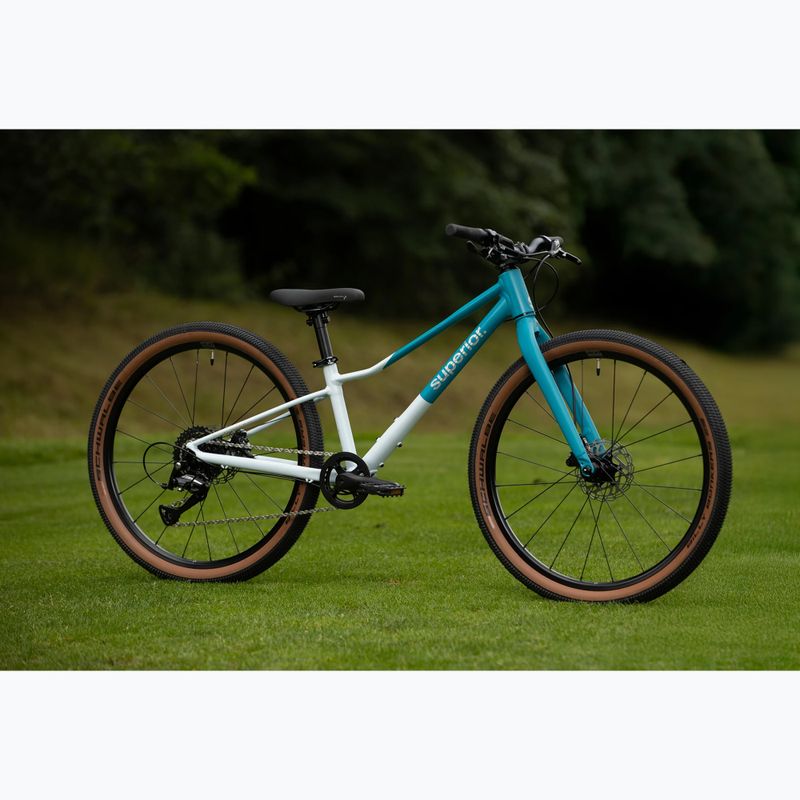 Kinderfahrrad Superior F.L.Y. 24 matte teal 2