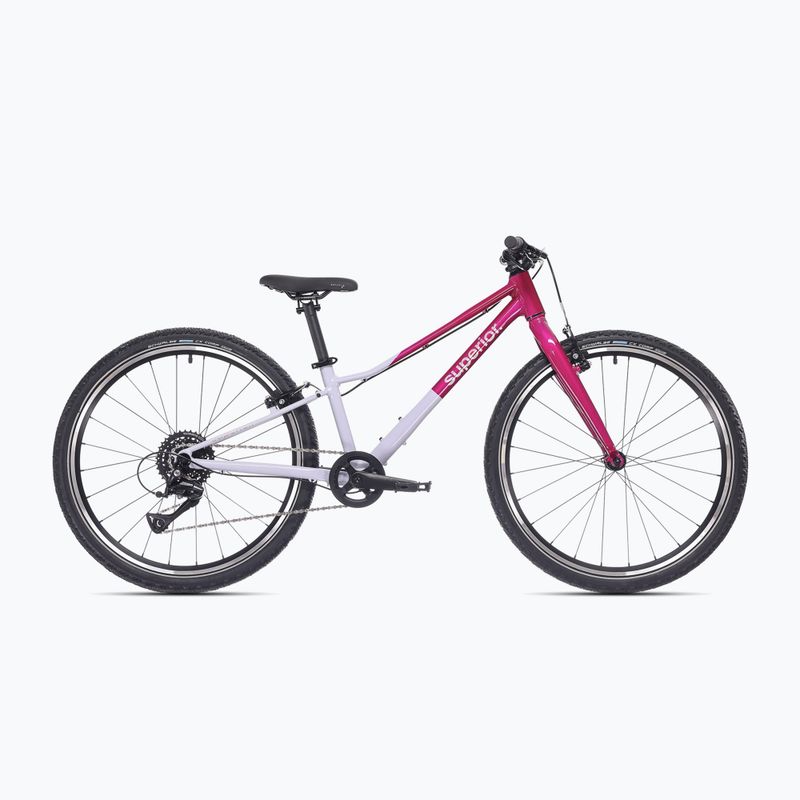 Kinderfahrrad Superior F.L.Y. 24 VB gloss purple