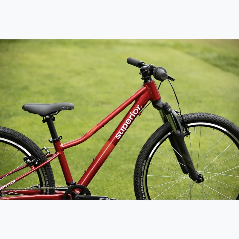 Kinderfahrrad Superior RACER 24 gloss racing red 3