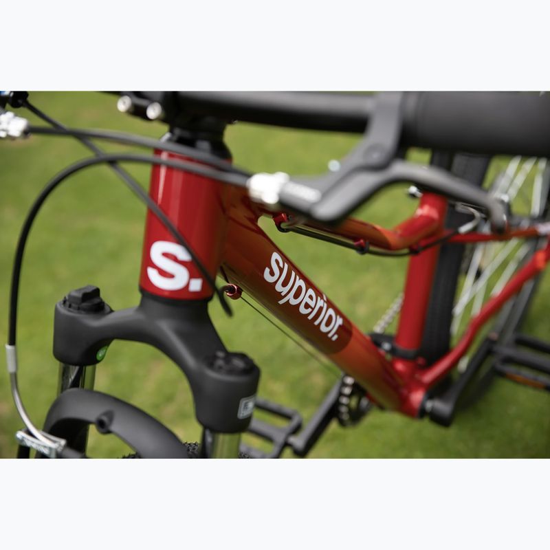 Kinderfahrrad Superior RACER 24 gloss racing red 5