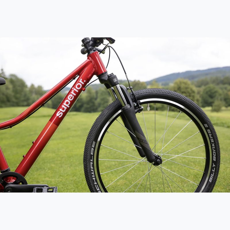 Kinderfahrrad Superior RACER 24 gloss racing red 7