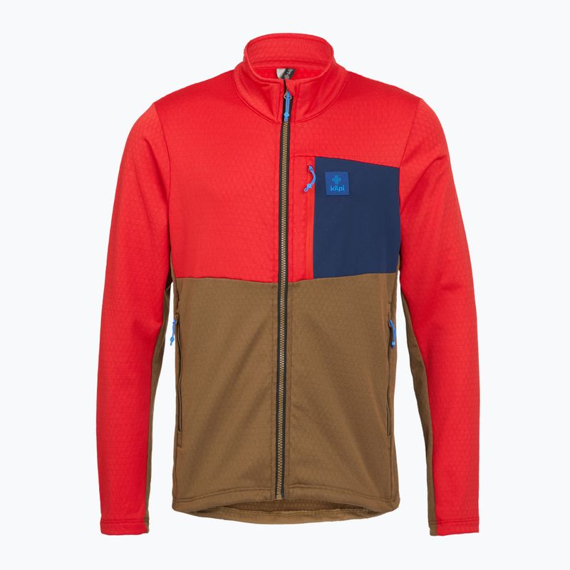 Herren-Ski-Sweatshirt Kilpi Erin brown 4