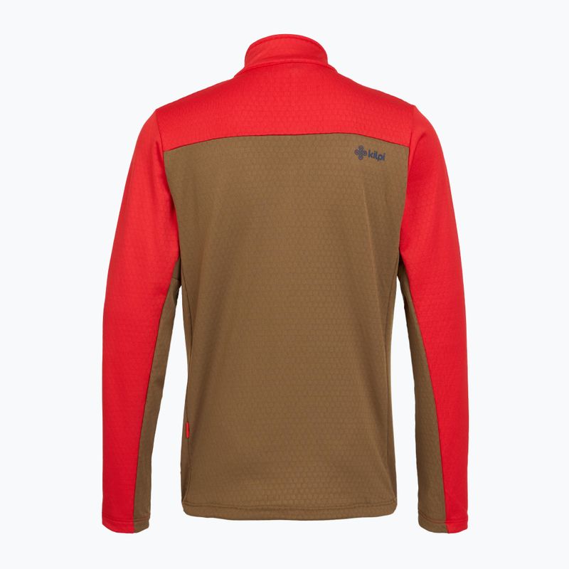 Herren-Ski-Sweatshirt Kilpi Erin brown 5