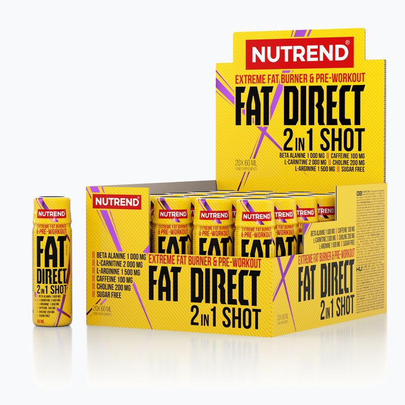 Nutrend FatDirect 20X60ml Pre-Workout-Shakes VT-084-1200-XX 2