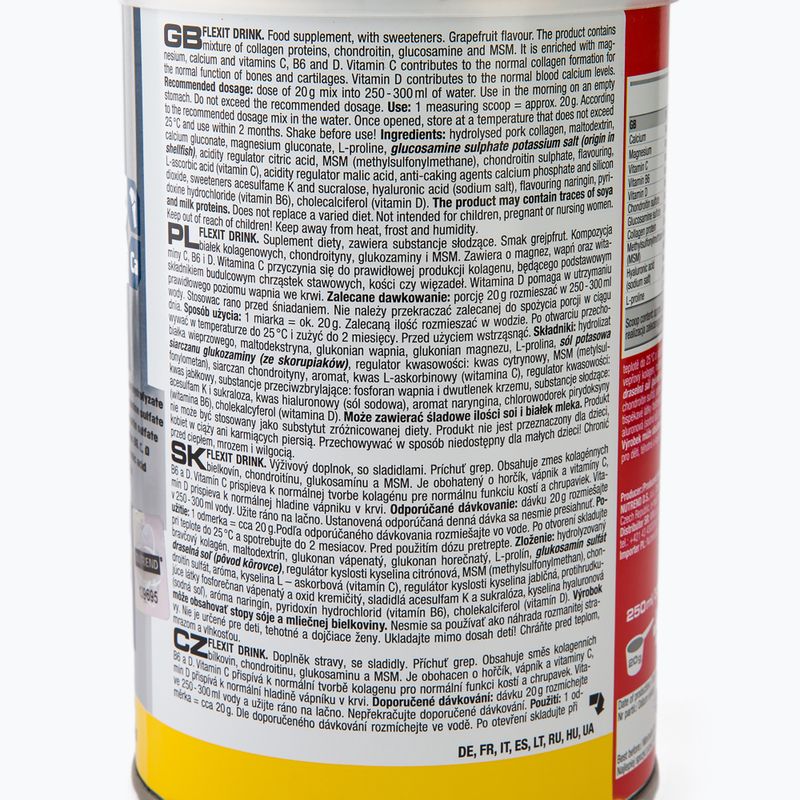 Flexit Drink Nutrend 400g Gelenkregeneration Grapefruit VS-015-400-G 2