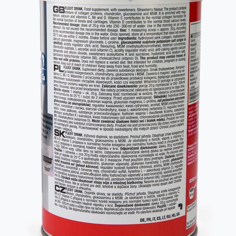 Flexit Drink Nutrend 400g Gelenkregeneration Erdbeere VS-015-400-JH 2
