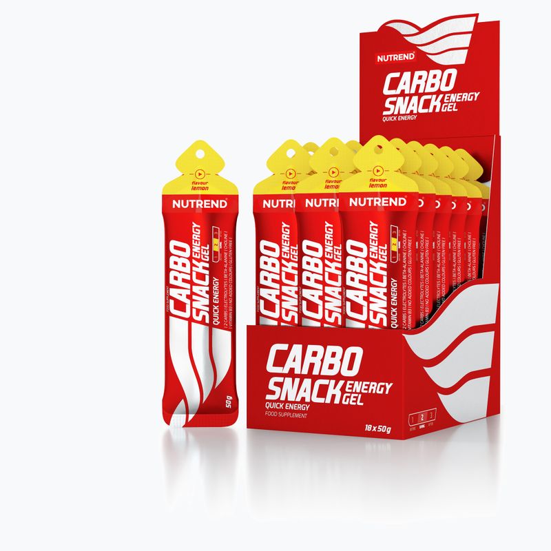 Nutrend Carbosnack Energie-Gel Beutel 50g Bitter Lemon VG-004-50-CI
