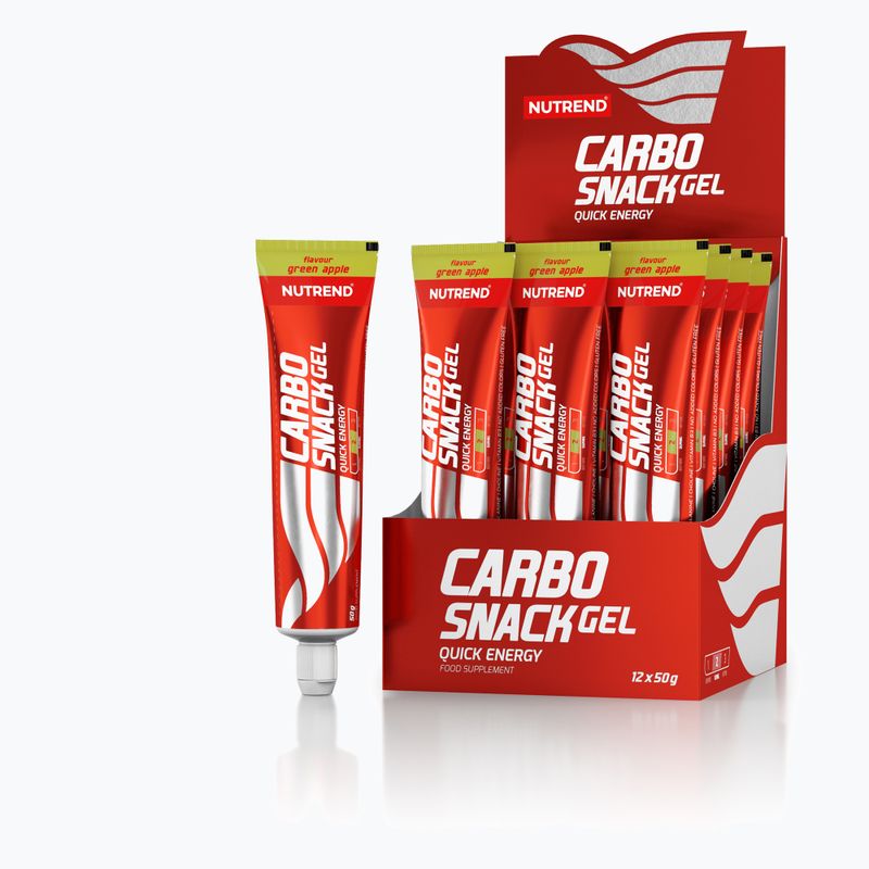 Nutrend Carbosnack Energie-Gel Tube 50g grüner Apfel VG-001-50-ZJ-de