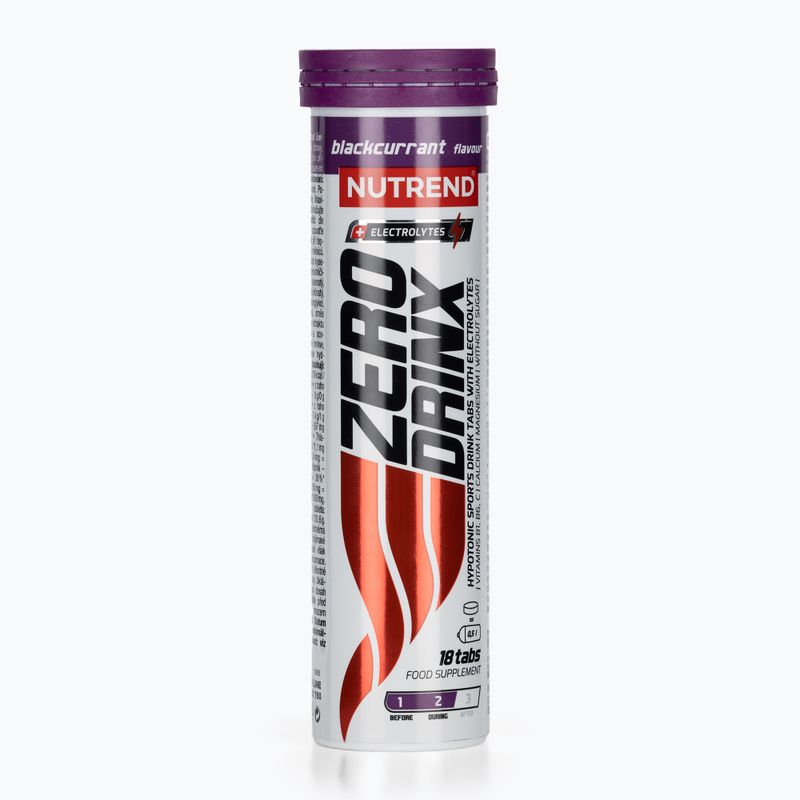 Nutrend Zero Drinx hypotonisches Getränk 18 Tabletten Johannisbeere VR-016-18-ČR