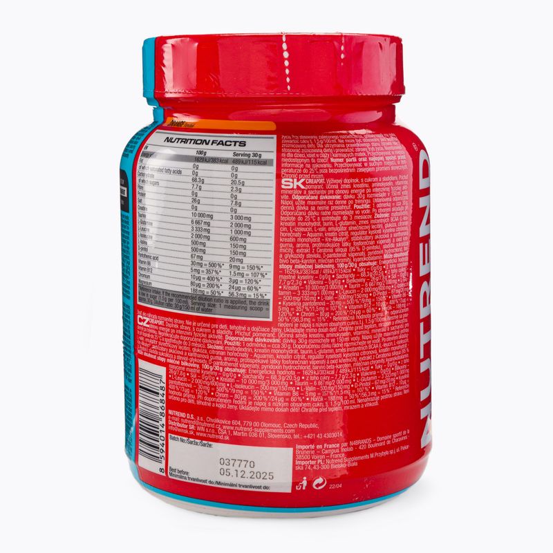 Kreatin Nutrend Creaport 600 g orange VS-012-600-PO 2