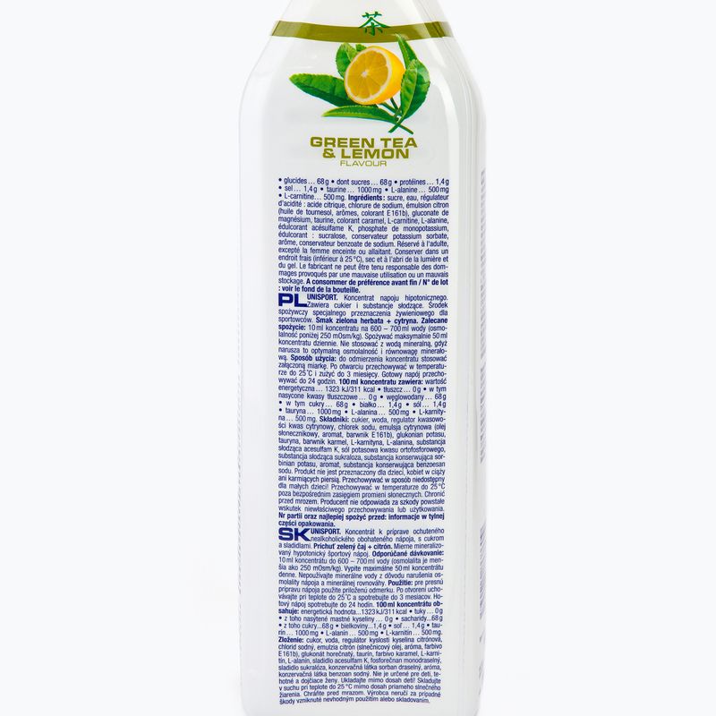 Nutrend isotonisches Getränk Unisport 1l Grüner Tee-Limette VT-017-1000-ZČC 2