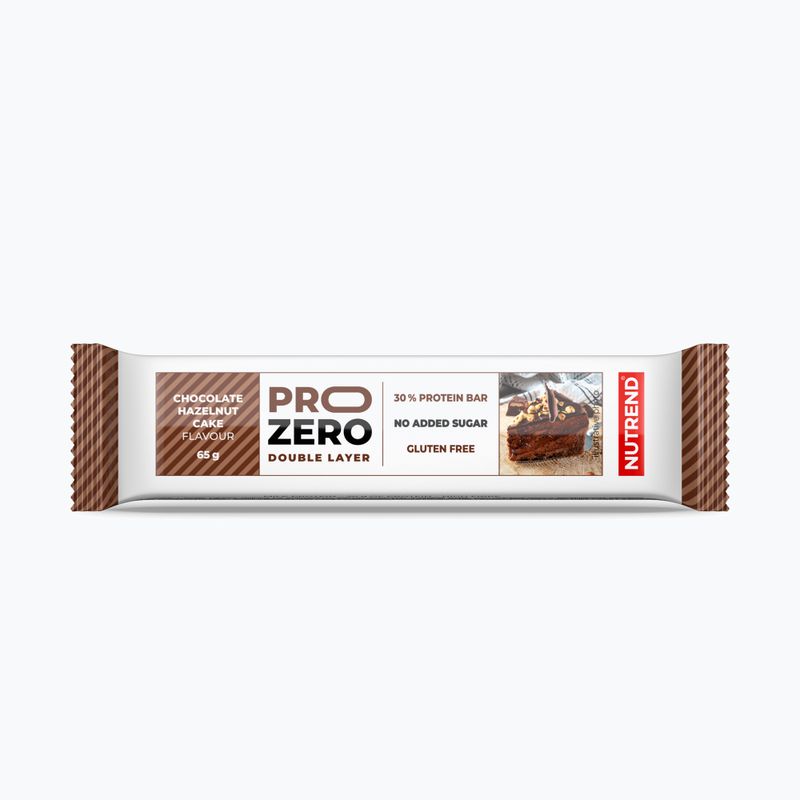 Nutrend Pro Zero Eiweißriegel 65g Schokolade-Nuss VM-060-65-ČOO