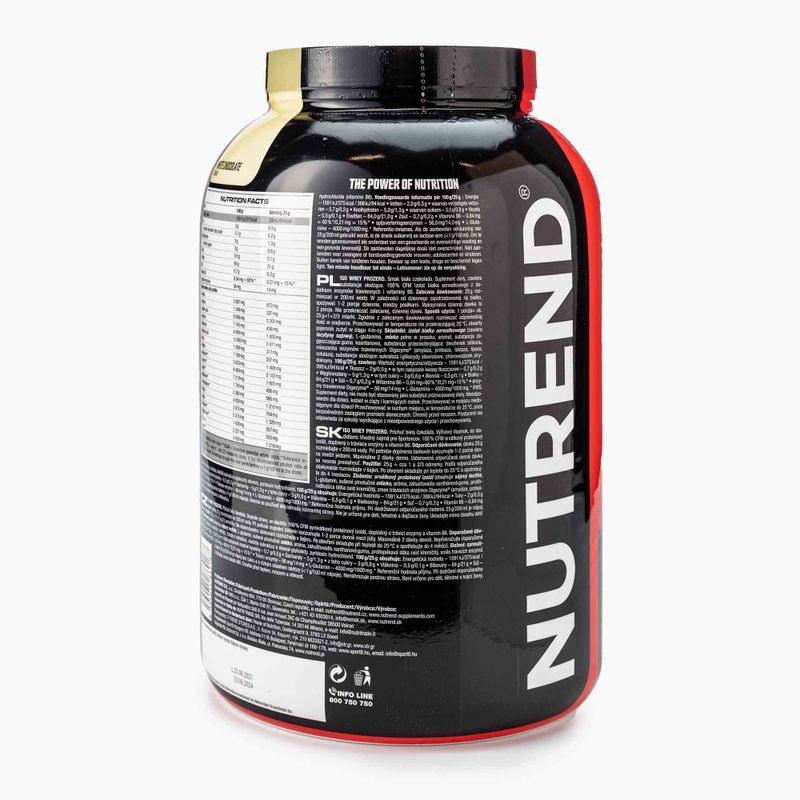 Molke Nutrend Iso Prozero weiße Schokolade VS-102-500-BČ 2