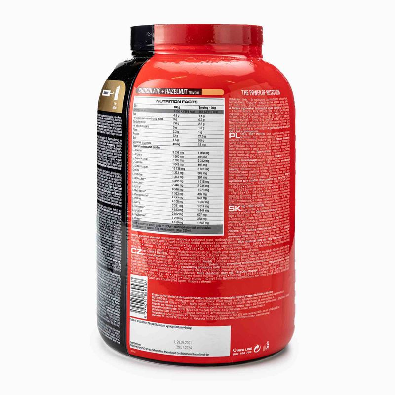 Molke Nutrend 100% Protein 2 25kg Schokolade-Nuss VS-032-2250-ČLO 3