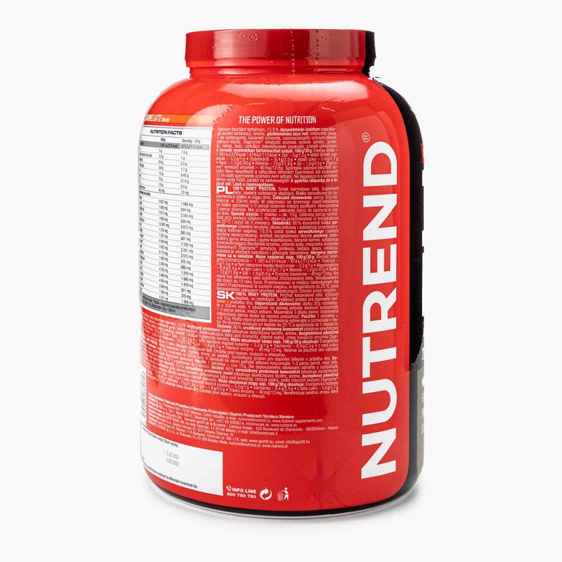 Molke Nutrend 100% Protein 2 25kg Karamell Latte VS-032-2250-KL