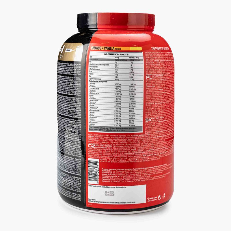 Molke Nutrend 100% Protein 2 25kg Mango-Vanille VS-032-2250-MNVA 3