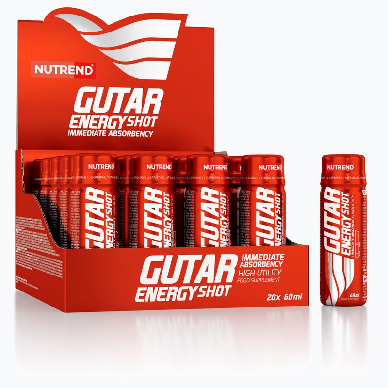 Nutrend Gutar Energy Pre-Workout Shots 20X60ml VT-053-1200-XX