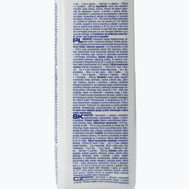 Nutrend isotonisches Getränk Unisport 1l mojito VT-017-1000-MO 3