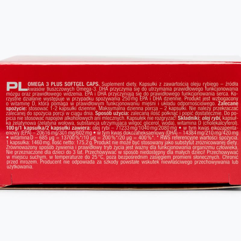 Omega 3 Plus Softgel Nutrend Fettsäuren 120 Kapseln VR-068-120-XX 2