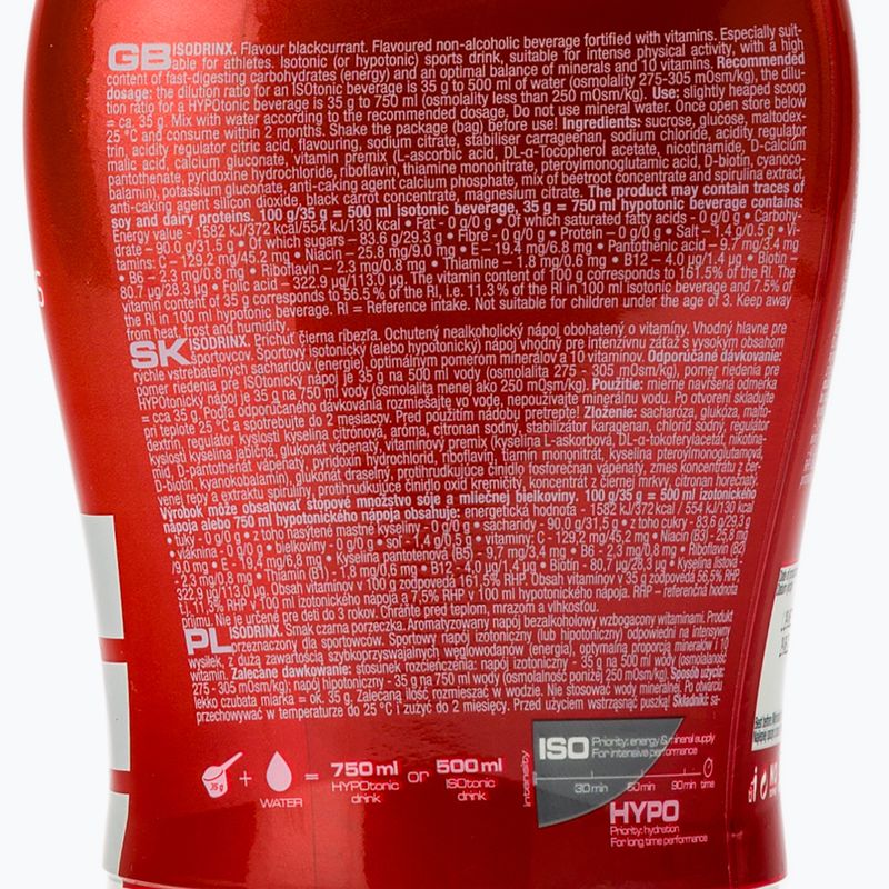Nutrend isotonisches Getränk Isodrinx 420g schwarze Johannisbeere VS-014-420-ČR 2