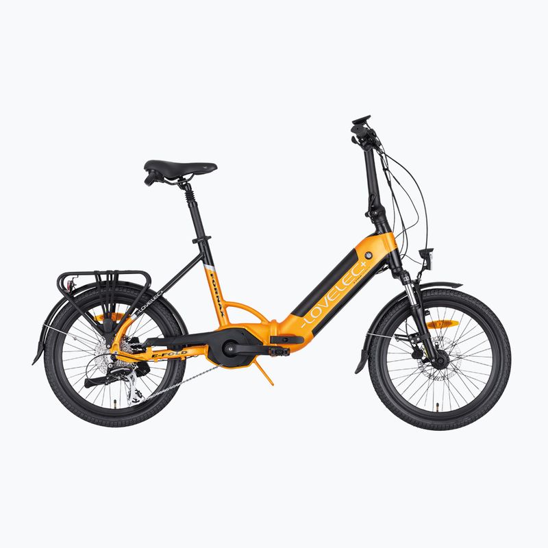 Klappbares Elektrofahrrad LOVELEC Fornax 36V 15Ah 540Wh gelb