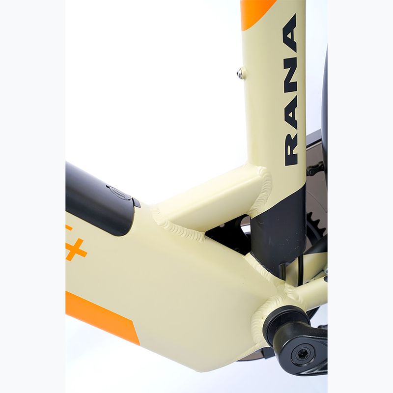 LOVELEC Rana 36V 16Ah 576Wh beige/schwarzes Elektrofahrrad 9