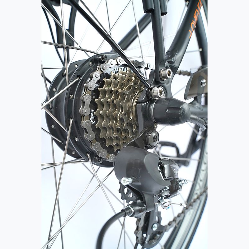 LOVELEC Rana 36V 16Ah 576Wh beige/schwarzes Elektrofahrrad 13