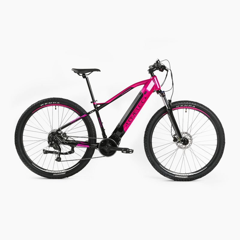 LOVELEC Elektrofahrrad Sargo 20Ah rosa/schwarz B400342