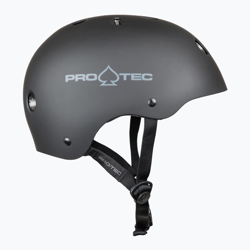 Pro-Tec Classic Certified mattschwarzer Helm 2