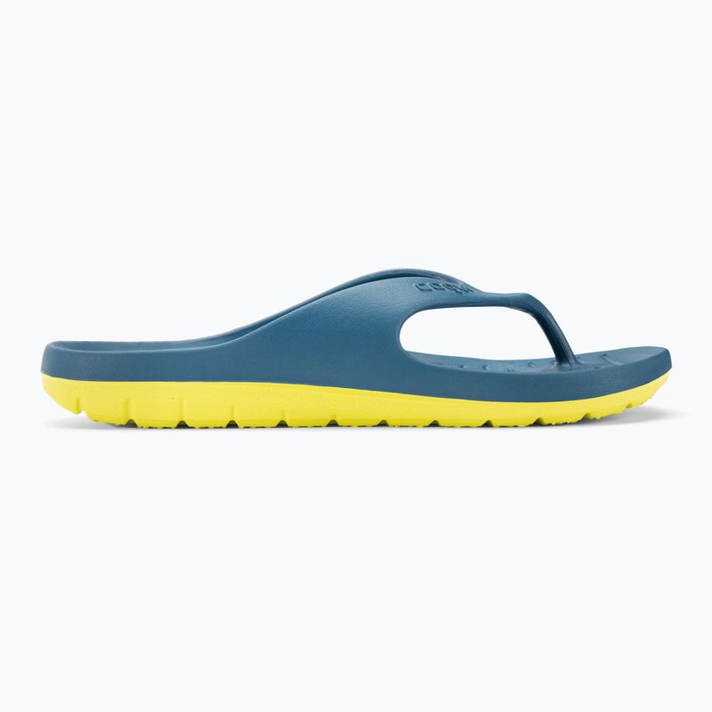Herren Coqui Zucco niagara blau/zitrus Pantoletten 2