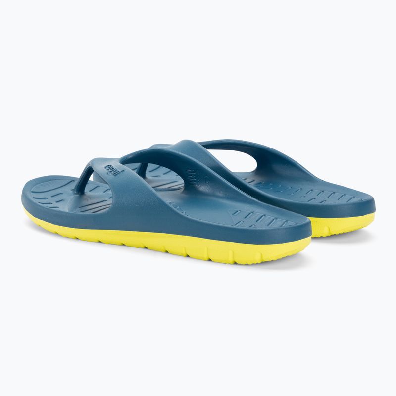 Herren Coqui Zucco niagara blau/zitrus Pantoletten