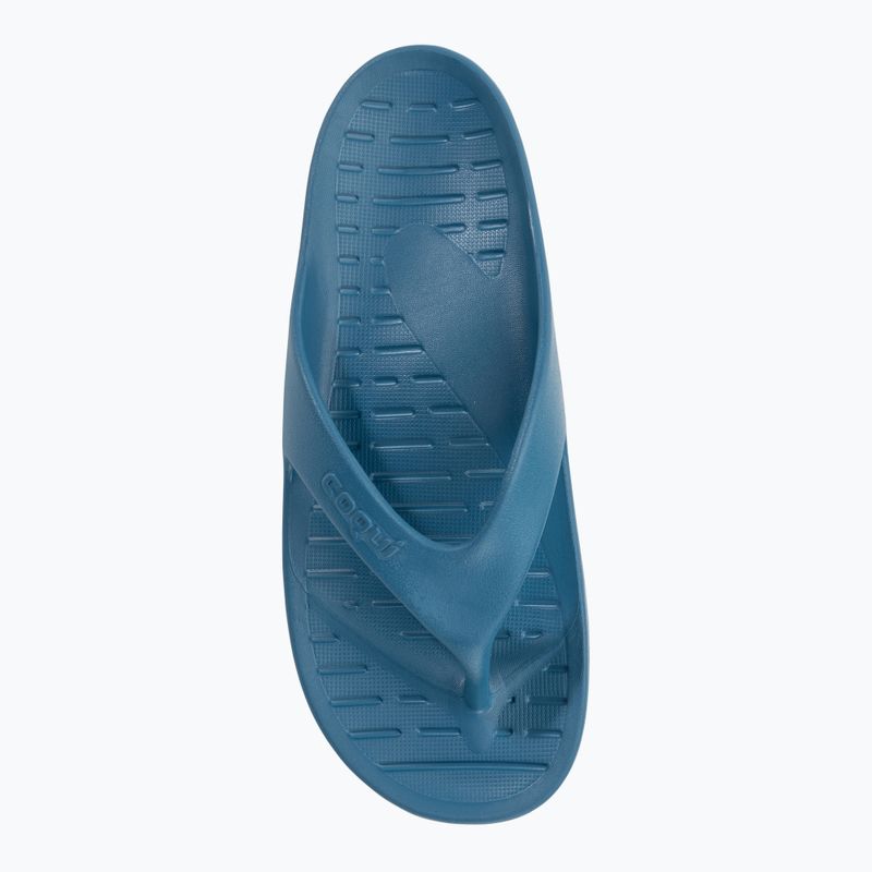 Herren Coqui Zucco niagara blau/zitrus Pantoletten