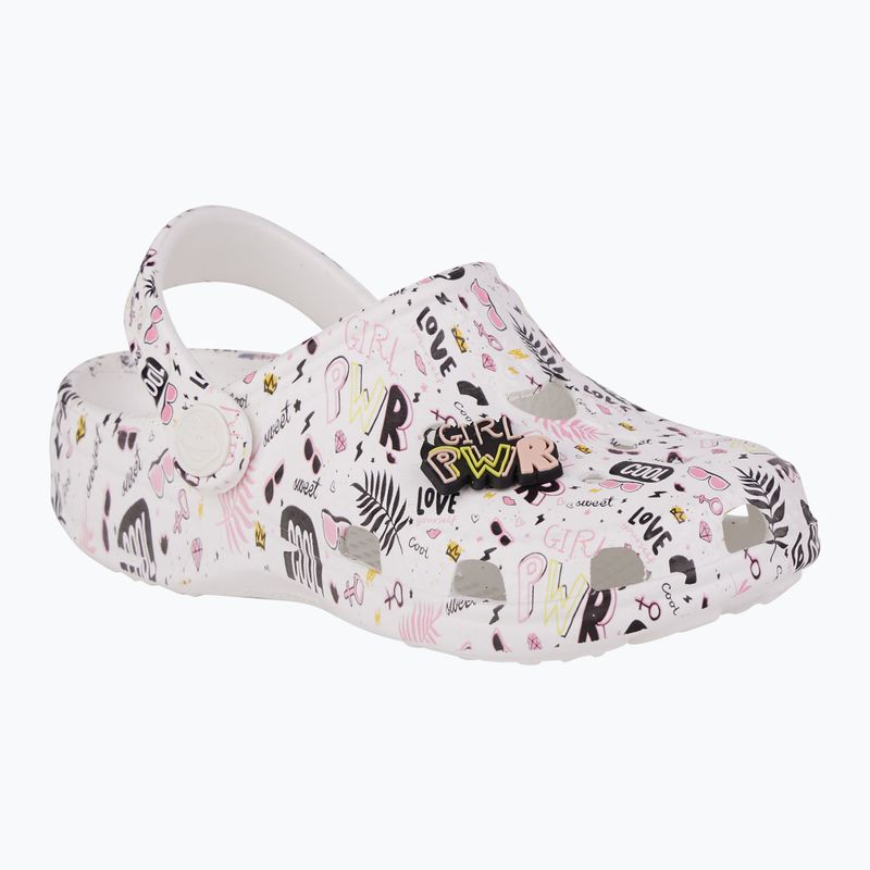 Coqui Big Frog weiße Mädchen Sandalen pwr/amulet