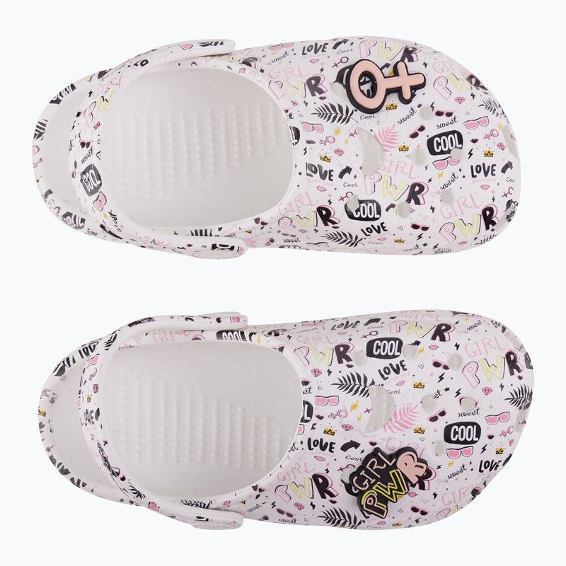 Coqui Big Frog weiße Mädchen Sandalen pwr/amulet