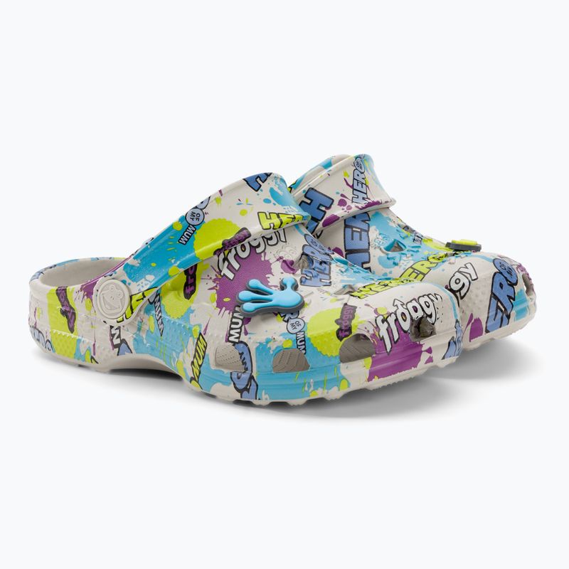 Coqui Little Frog stone hero splash/amulet Kindersandalen 5