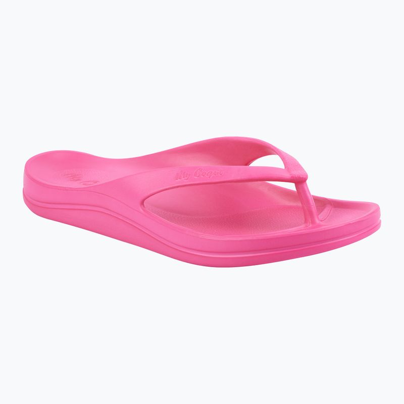 Coqui Naitiri Damen Pantoletten hell fuchsia 7