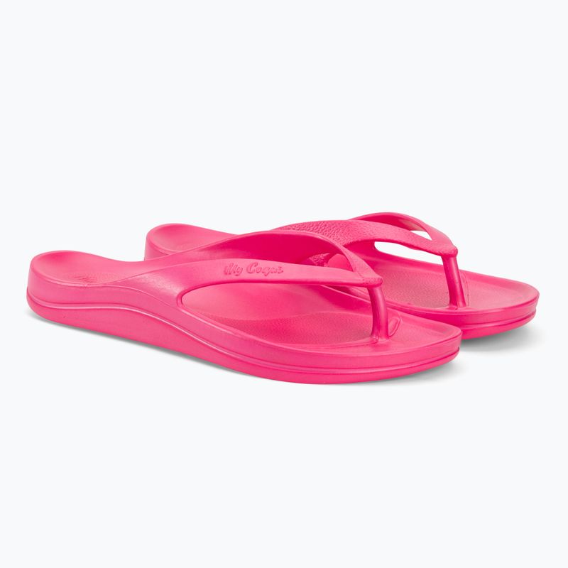 Coqui Naitiri Damen Pantoletten hell fuchsia 4