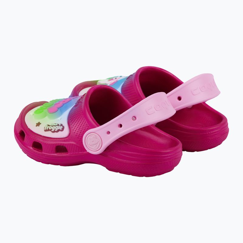 Coqui maxi orchid/pink hero flash Kindersandalen 11