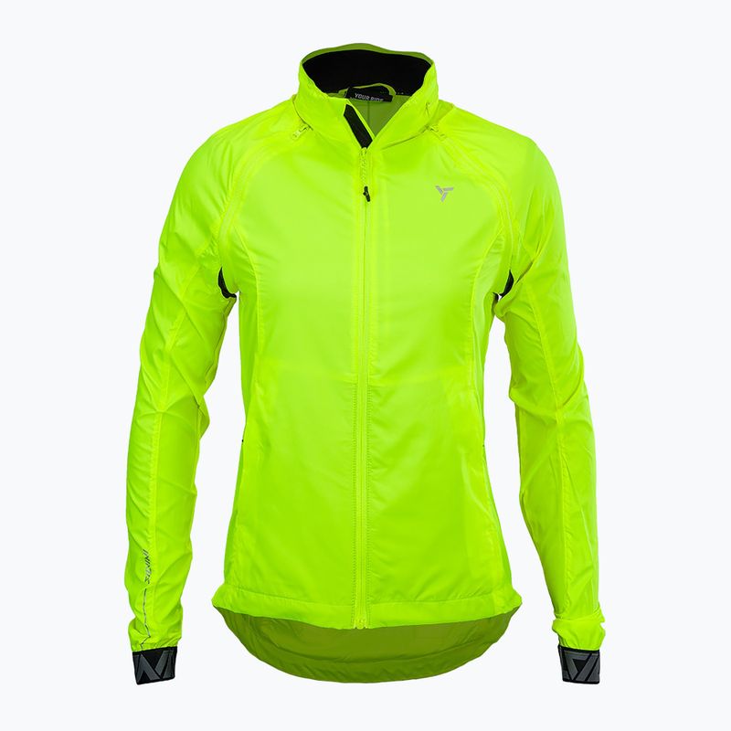 Damen Fahrradjacke SILVINI Vetta gelb WJ1623