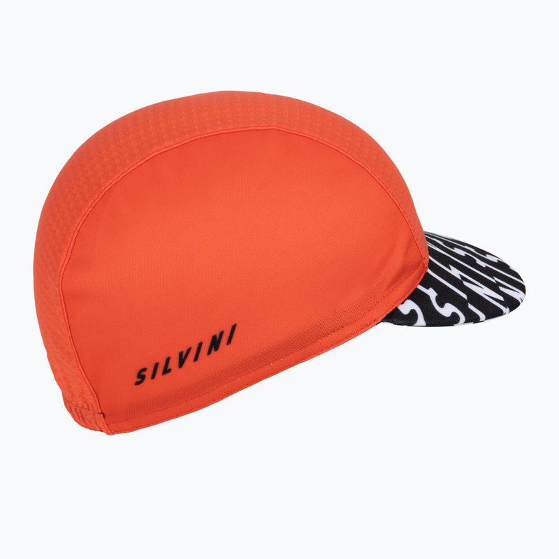 Radmütze SILVINI Amaro orange-schwarz 312-UA1637/218/UNI 2