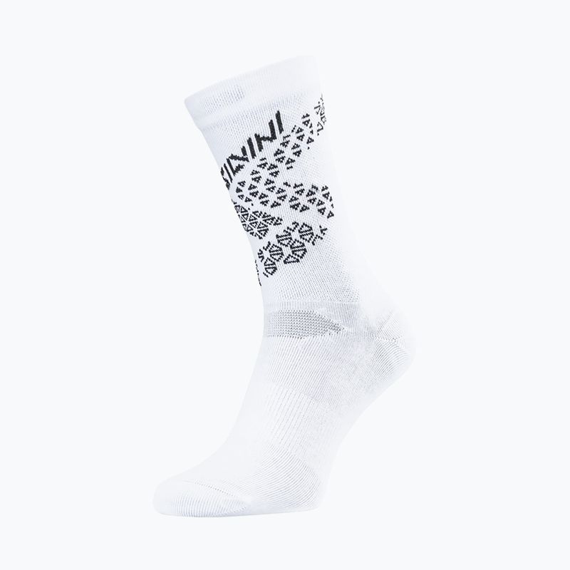 Fahrradsocken SILVINI Bardiga weiß-schwarz 312-UA1642/182