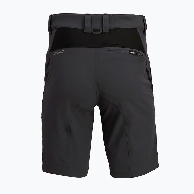 Herren-Radler-Shorts SILVINI Elvo schwarz 3116-MP809/1208 2