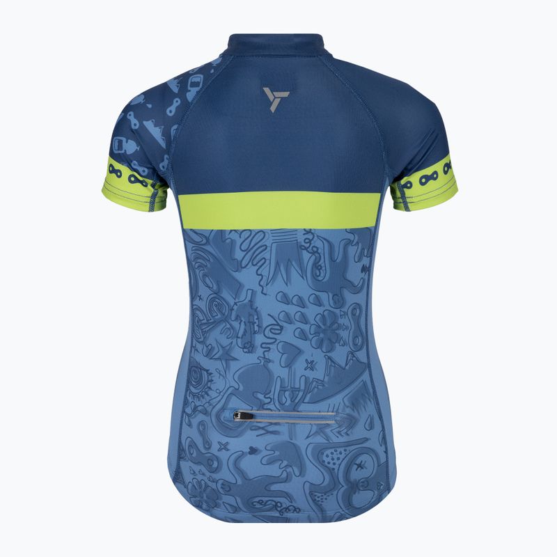 SILVINI Scrivia Radtrikot für Kinder blau 3119-CD1434/3042/110-131 2