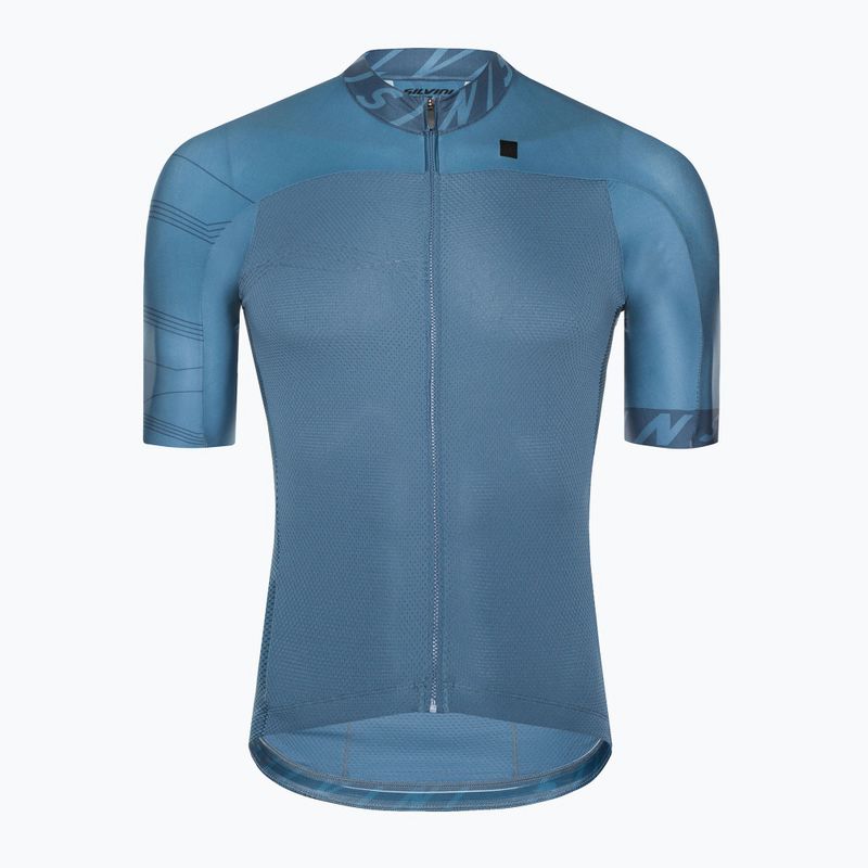 Radtrikot Herren SILVINI Stelvio blau 312-MD164/3322