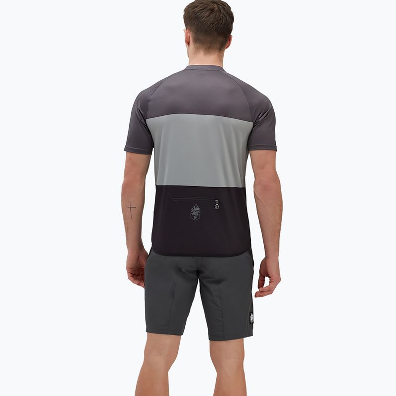 Radtrikot Herren SILVINI Turano Pro grau-weiß 312-MD1645/1182 2