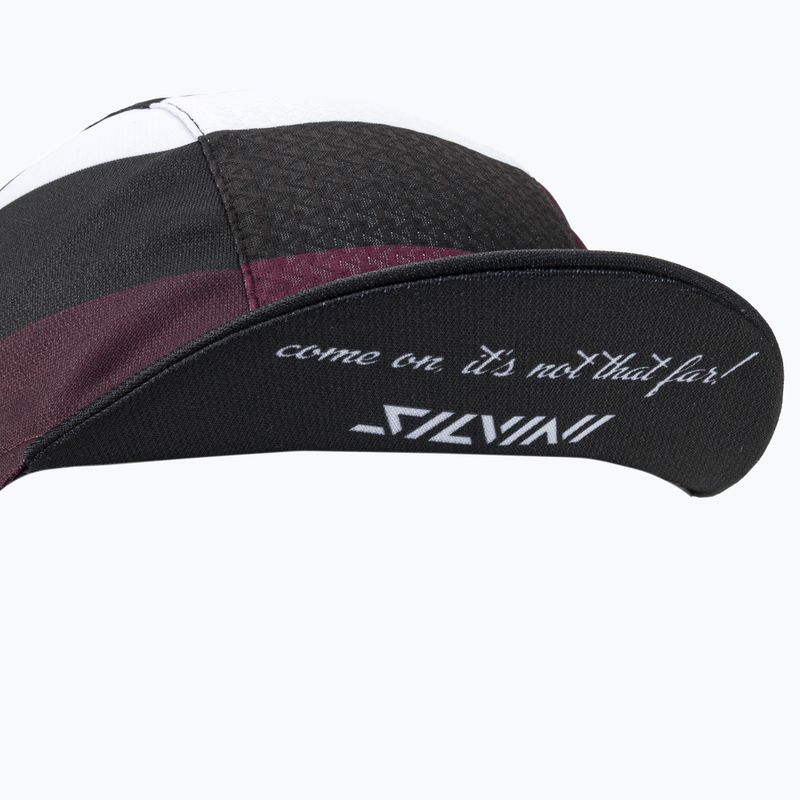 Radmütze z daszkiem SILVINI Cameri schwarz 3121-UA1816/852/UNI 6