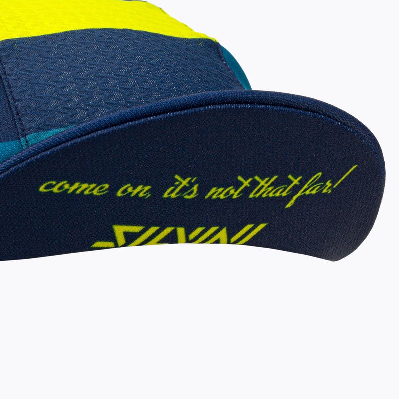Radmütze z daszkiem SILVINI Cameri blau-grün 3121-UA1816/3242 6